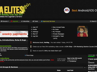 CPA Elites Premium Mybb Theme