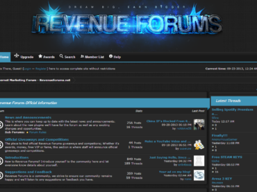 Revenue Theme – Premium MyBB Theme